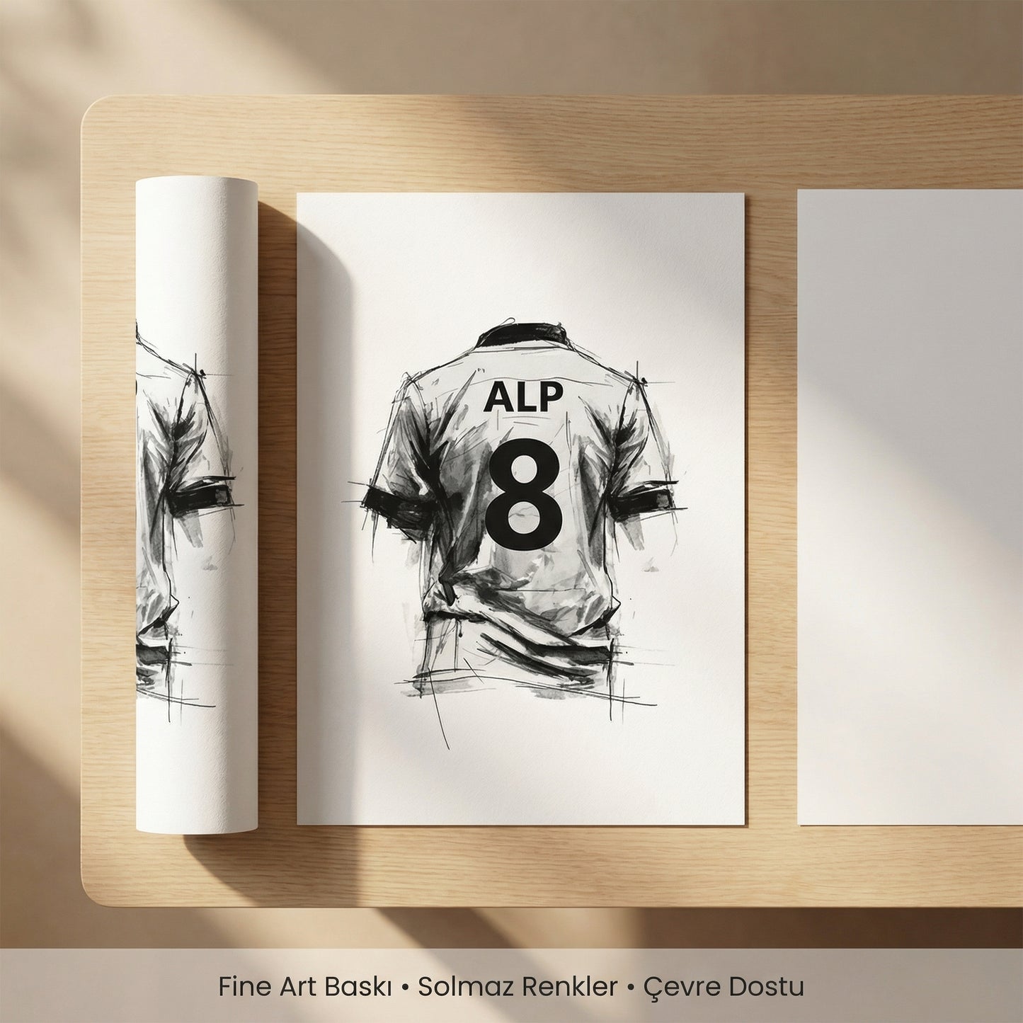İsme Özel Futbol Çocuk Odası Poster Seti No:6