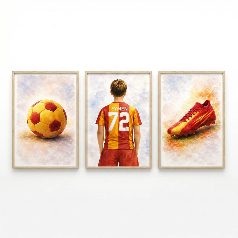 3'lü Çocuk Odası Poster Setleri